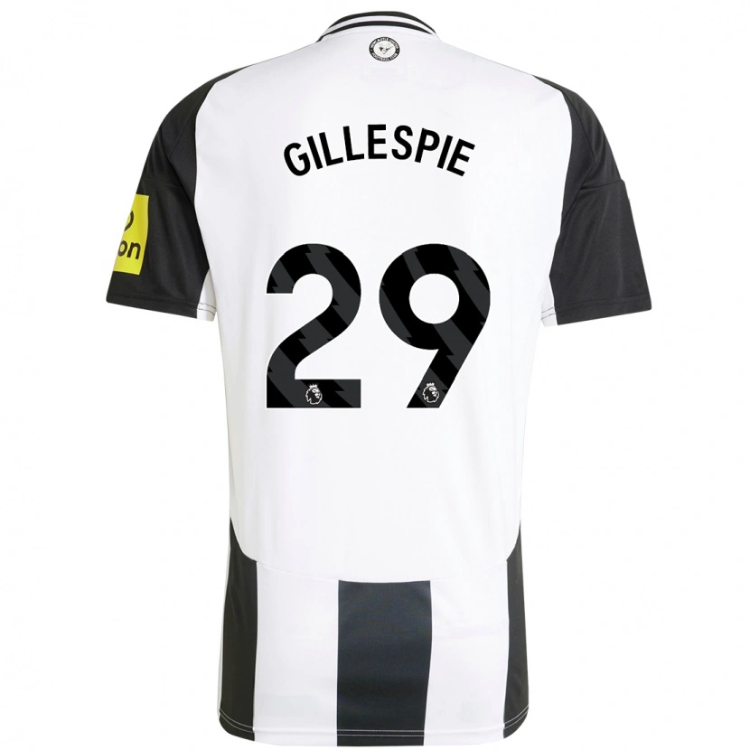 Danxen Män Mark Gillespie #29 Vit Svart Hemmatröja Matchtröjor 2024/25 Tröjor T-Tröja