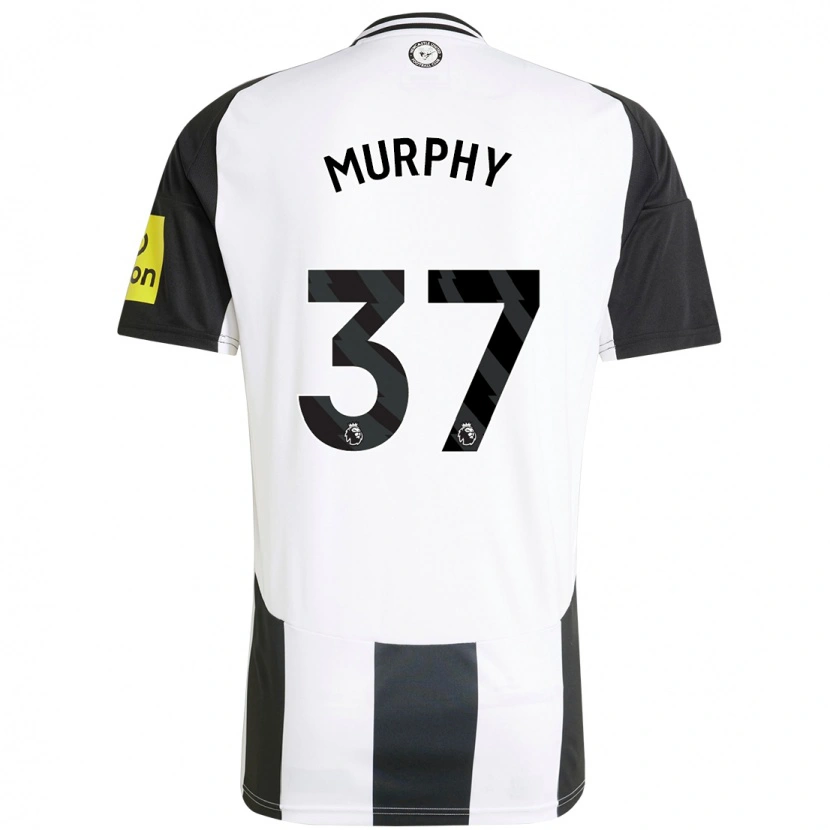 Danxen Män Alex Murphy #37 Vit Svart Hemmatröja Matchtröjor 2024/25 Tröjor T-Tröja