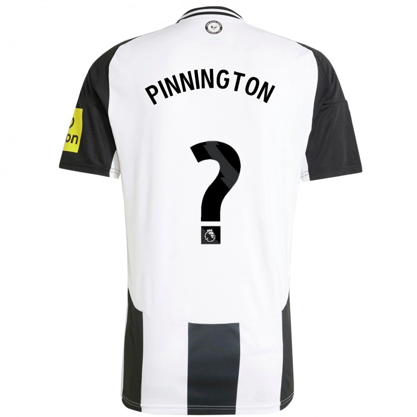 Danxen Män Sam Pinnington #0 Vit Svart Hemmatröja Matchtröjor 2024/25 Tröjor T-Tröja