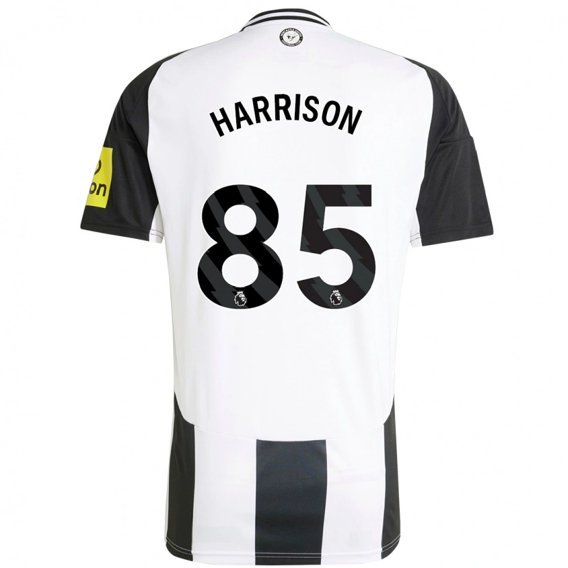 Danxen Män Adam Harrison #85 Vit Svart Hemmatröja Matchtröjor 2024/25 Tröjor T-Tröja