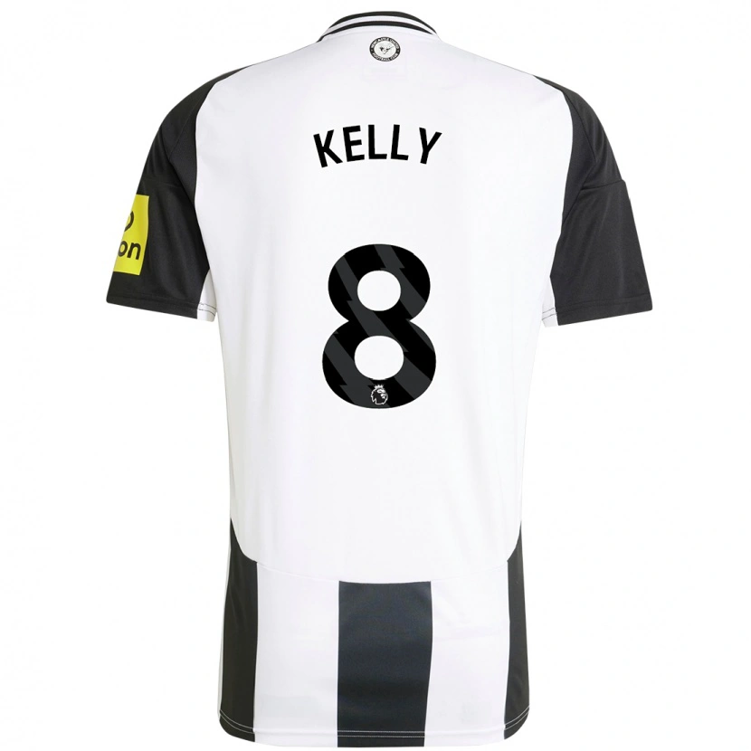 Danxen Män Emma Kelly #8 Vit Svart Hemmatröja Matchtröjor 2024/25 Tröjor T-Tröja