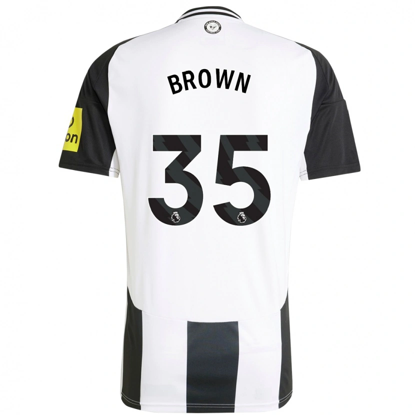Danxen Män Will Brown #35 Vit Svart Hemmatröja Matchtröjor 2024/25 Tröjor T-Tröja