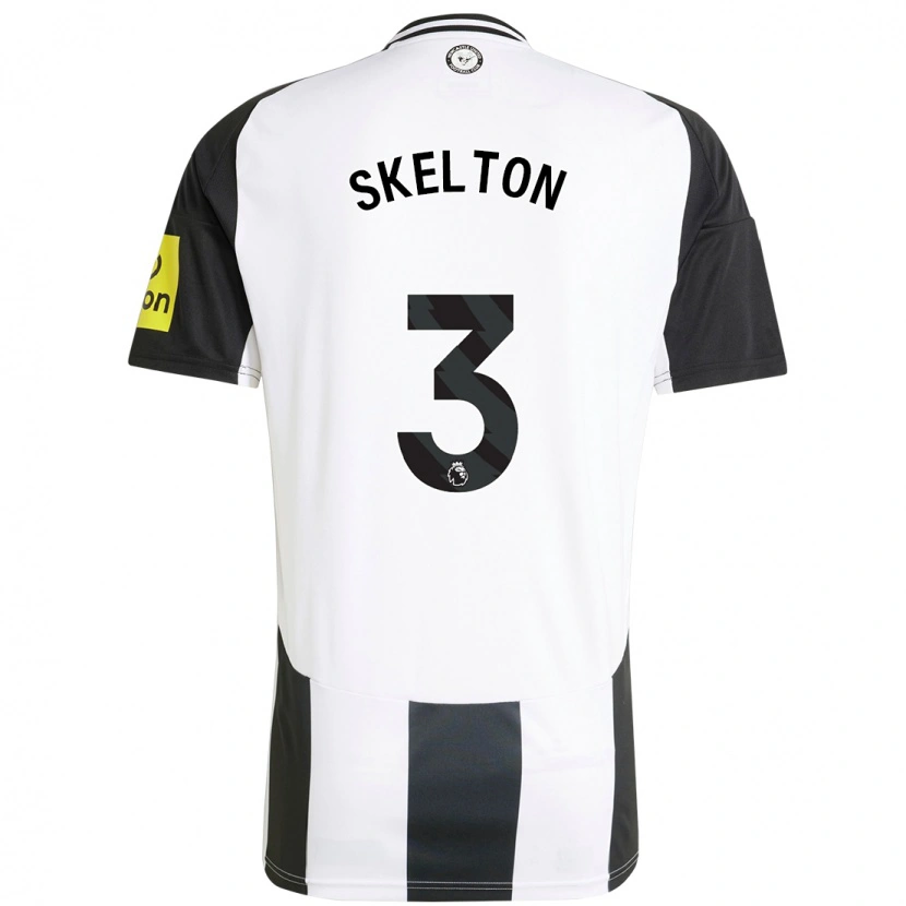 Danxen Män Keira Skelton #3 Vit Svart Hemmatröja Matchtröjor 2024/25 Tröjor T-Tröja