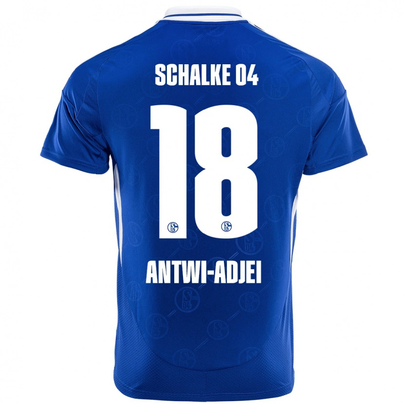 Danxen Män Christopher Antwi-Adjei #18 Kungsblå Hemmatröja Matchtröjor 2024/25 Tröjor T-Tröja