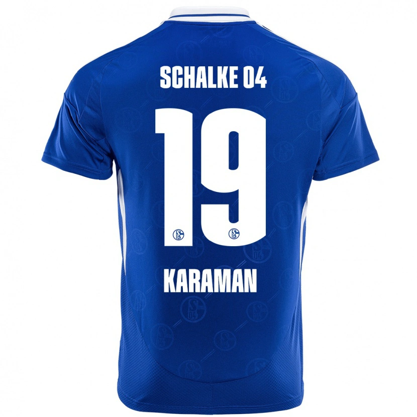 Danxen Män Kenan Karaman #19 Kungsblå Hemmatröja Matchtröjor 2024/25 Tröjor T-Tröja
