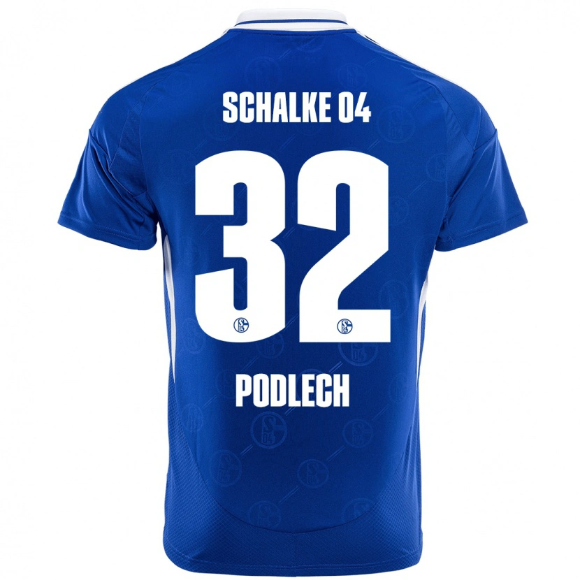 Danxen Män Luca Podlech #32 Kungsblå Hemmatröja Matchtröjor 2024/25 Tröjor T-Tröja