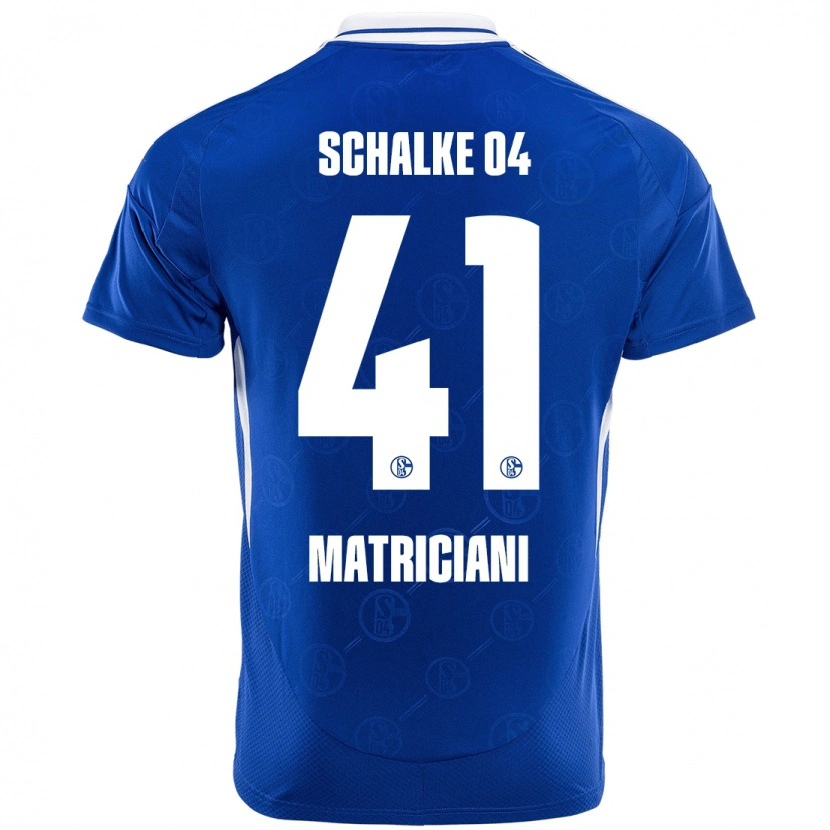 Danxen Män Henning Matriciani #41 Kungsblå Hemmatröja Matchtröjor 2024/25 Tröjor T-Tröja
