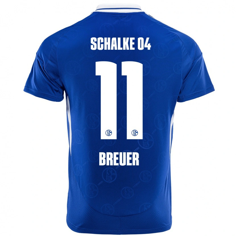 Danxen Män Simon Breuer #11 Kungsblå Hemmatröja Matchtröjor 2024/25 Tröjor T-Tröja