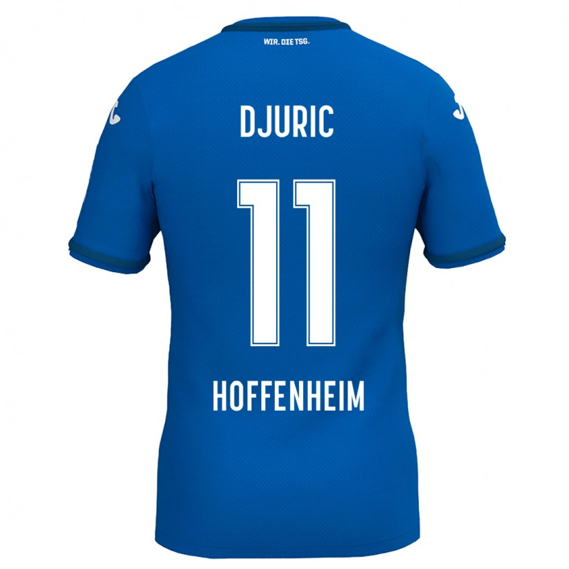 Danxen Män Luka Djuric #11 Kungsblå Hemmatröja Matchtröjor 2024/25 Tröjor T-Tröja