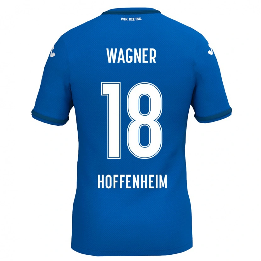 Danxen Män Ricardo Wagner #18 Kungsblå Hemmatröja Matchtröjor 2024/25 Tröjor T-Tröja