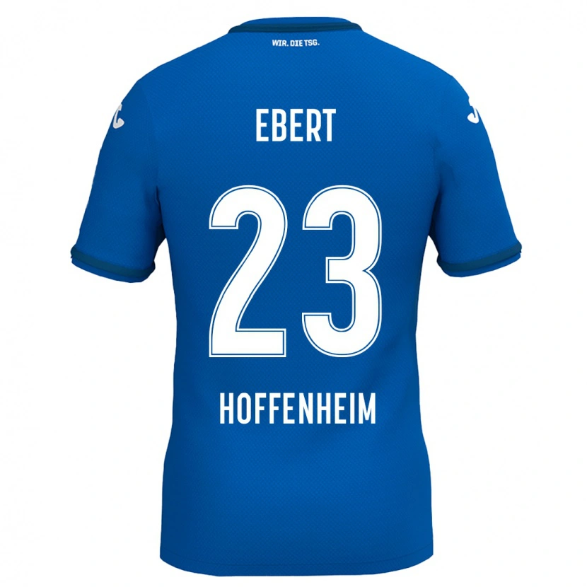 Danxen Män Darijo Ebert #23 Kungsblå Hemmatröja Matchtröjor 2024/25 Tröjor T-Tröja