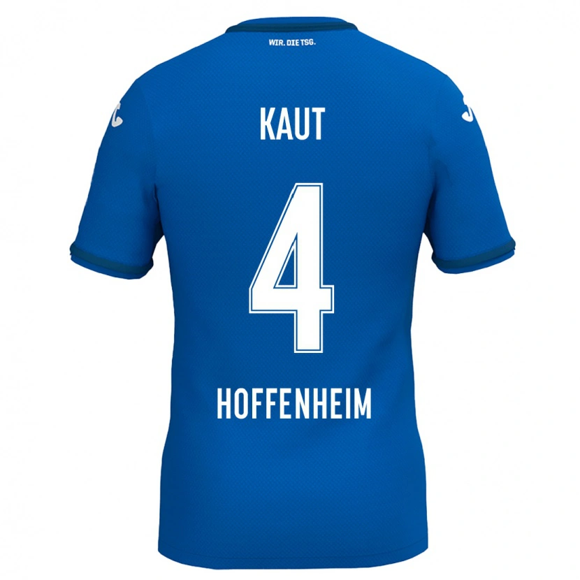 Danxen Män Lisann Kaut #4 Kungsblå Hemmatröja Matchtröjor 2024/25 Tröjor T-Tröja