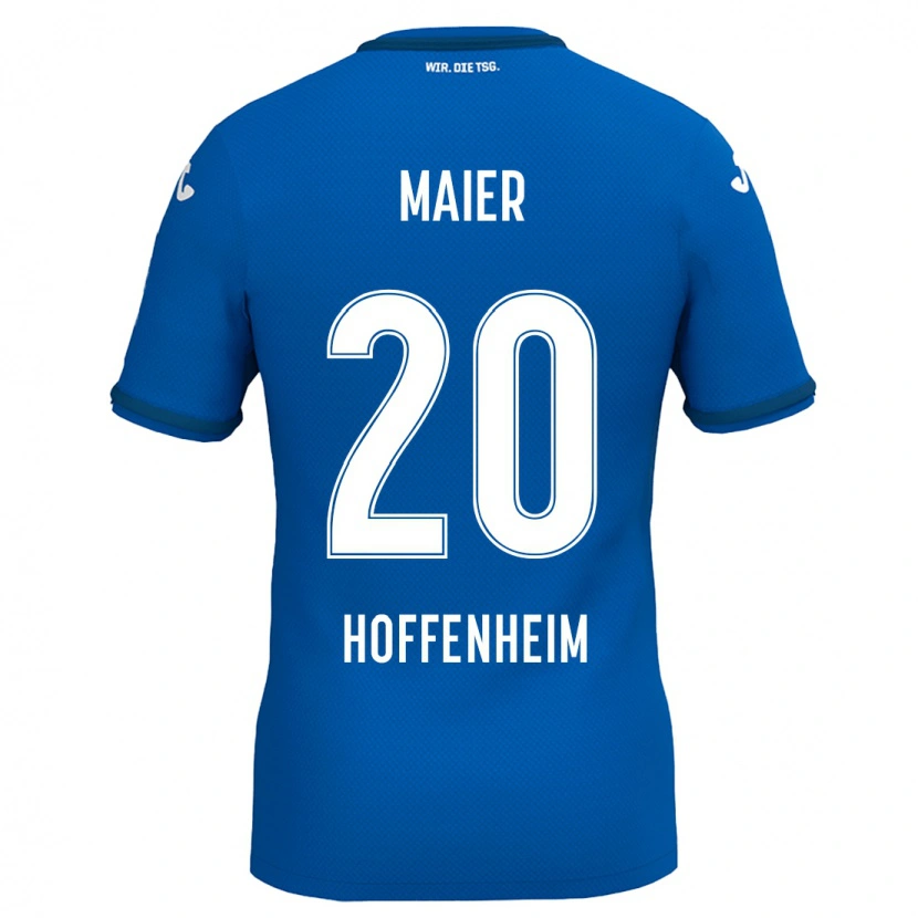 Danxen Män Leonie Maier #20 Kungsblå Hemmatröja Matchtröjor 2024/25 Tröjor T-Tröja