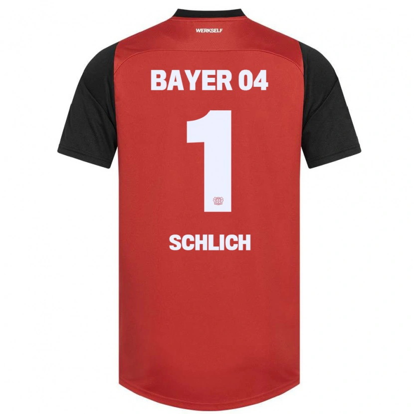 Danxen Män Jesper Schlich #1 Röd Svart Hemmatröja Matchtröjor 2024/25 Tröjor T-Tröja