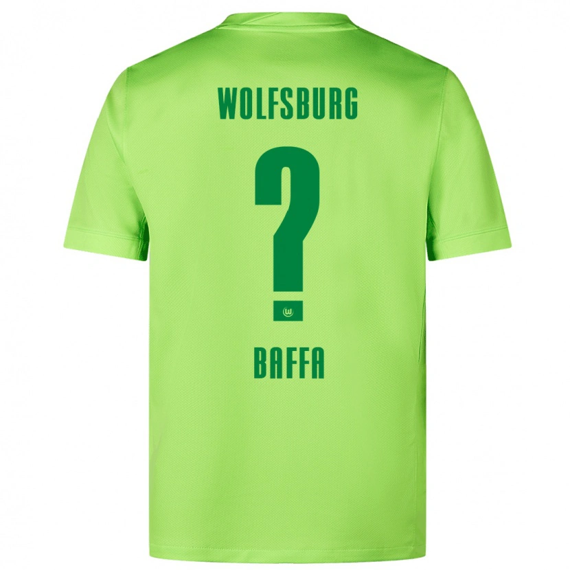 Danxen Män Salvatore Baffa #0 Fluorescerande Grön Hemmatröja Matchtröjor 2024/25 Tröjor T-Tröja