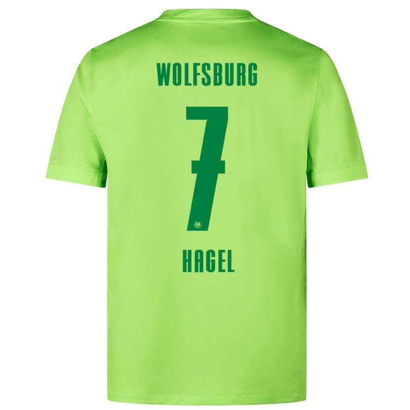 Danxen Män Chantal Hagel #7 Fluorescerande Grön Hemmatröja Matchtröjor 2024/25 Tröjor T-Tröja