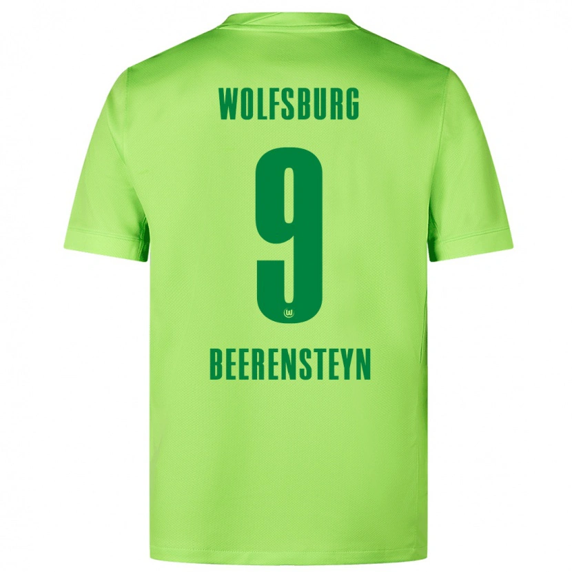 Danxen Män Lineth Beerensteyn #9 Fluorescerande Grön Hemmatröja Matchtröjor 2024/25 Tröjor T-Tröja