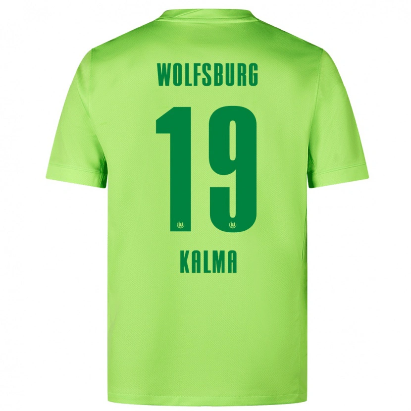 Danxen Män Fenna Kalma #19 Fluorescerande Grön Hemmatröja Matchtröjor 2024/25 Tröjor T-Tröja