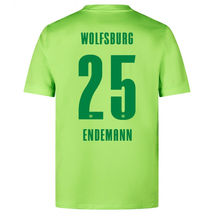 Danxen Män Vivien Endemann #25 Fluorescerande Grön Hemmatröja Matchtröjor 2024/25 Tröjor T-Tröja