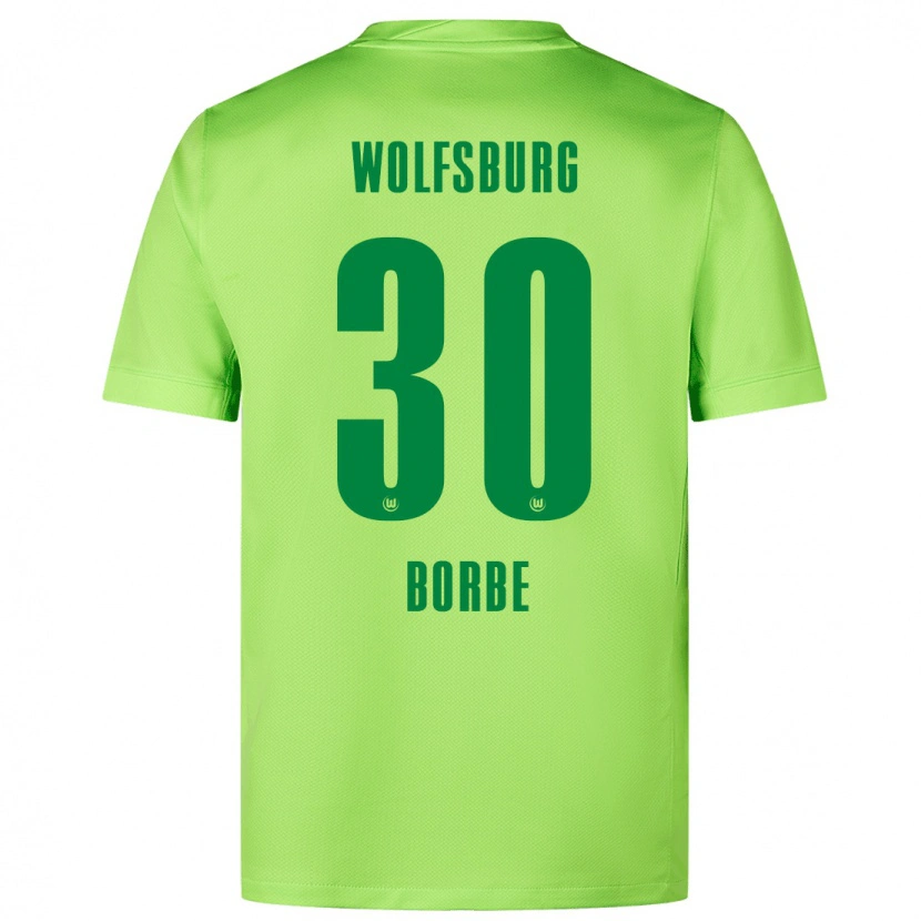 Danxen Män Anneke Borbe #30 Fluorescerande Grön Hemmatröja Matchtröjor 2024/25 Tröjor T-Tröja