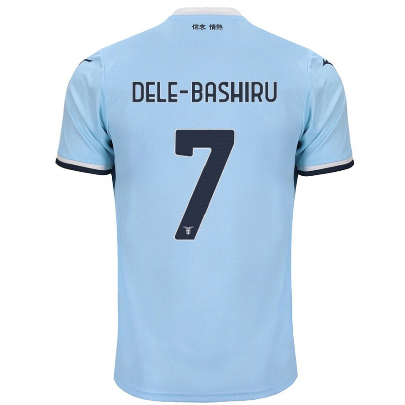 Danxen Män Fisayo Dele-Bashiru #7 Blå Hemmatröja Matchtröjor 2024/25 Tröjor T-Tröja