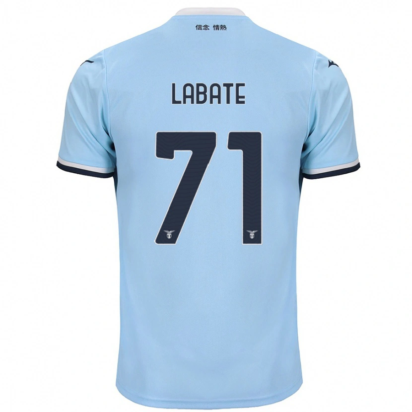 Danxen Män Camilla Labate #71 Blå Hemmatröja Matchtröjor 2024/25 Tröjor T-Tröja