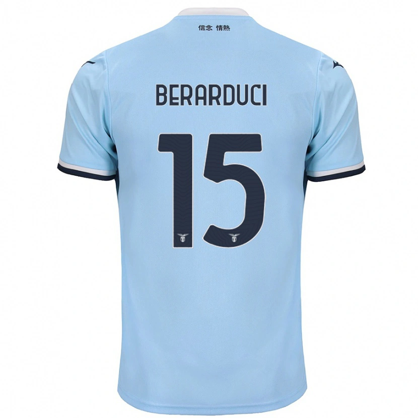 Danxen Män Martina Berarduci #15 Blå Hemmatröja Matchtröjor 2024/25 Tröjor T-Tröja
