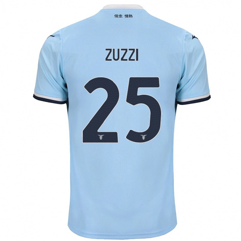 Danxen Män Giorgia Zuzzi #25 Blå Hemmatröja Matchtröjor 2024/25 Tröjor T-Tröja