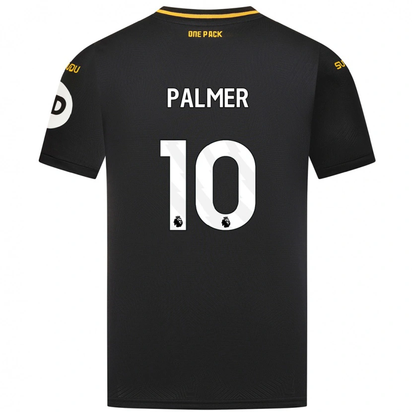 Danxen Män Jamila Palmer #10 Svart Bortatröja Matchtröjor 2024/25 Tröjor T-Tröja