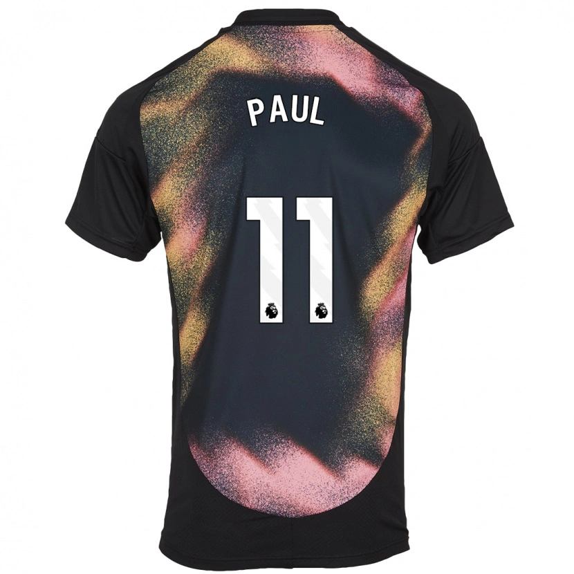 Danxen Män Lachante Paul #11 Svart Vit Bortatröja Matchtröjor 2024/25 Tröjor T-Tröja