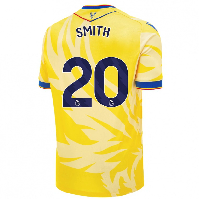 Danxen Män Hope Smith #20 Gul Bortatröja Matchtröjor 2024/25 Tröjor T-Tröja