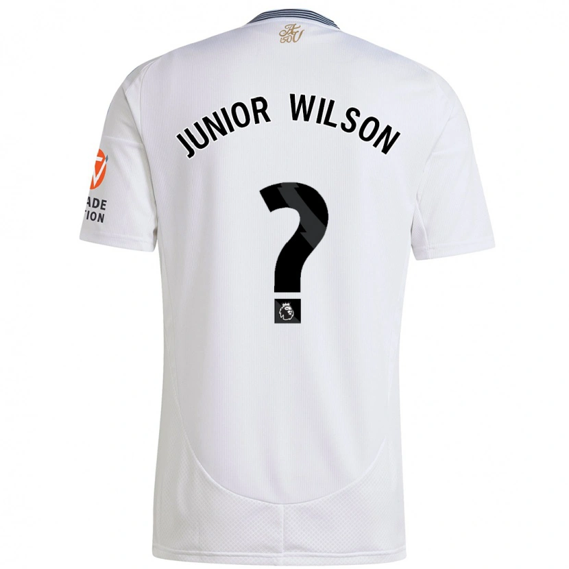 Danxen Män Junior Wilson #0 Vit Bortatröja Matchtröjor 2024/25 Tröjor T-Tröja