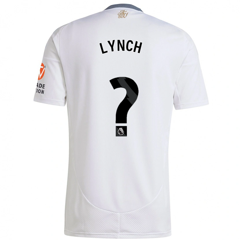 Danxen Män Luka Lynch #0 Vit Bortatröja Matchtröjor 2024/25 Tröjor T-Tröja