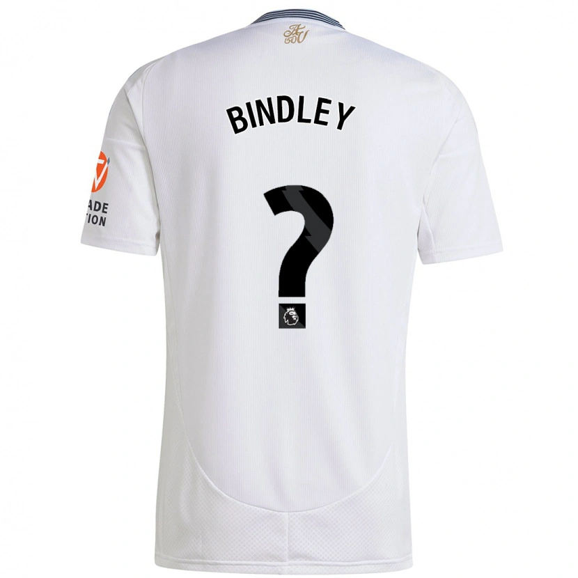 Danxen Män Oliver Bindley #0 Vit Bortatröja Matchtröjor 2024/25 Tröjor T-Tröja
