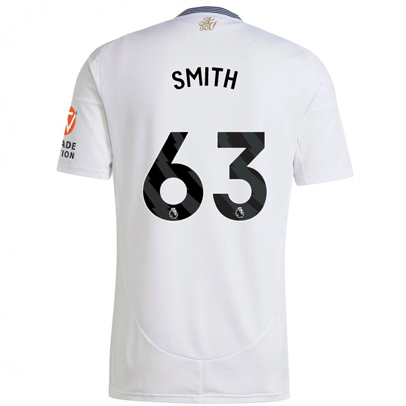 Danxen Män Kerr Smith #63 Vit Bortatröja Matchtröjor 2024/25 Tröjor T-Tröja