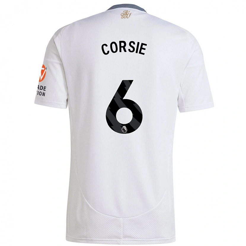 Danxen Män Rachel Corsie #6 Vit Bortatröja Matchtröjor 2024/25 Tröjor T-Tröja