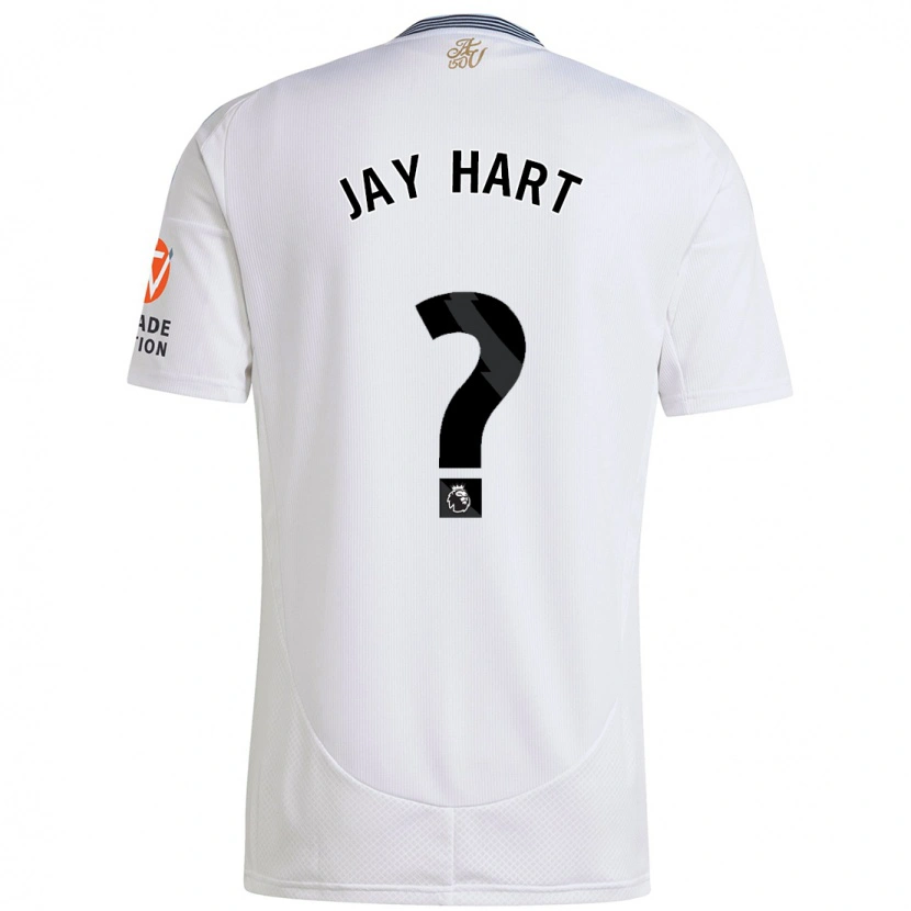 Danxen Män Taylor Jay Hart #0 Vit Bortatröja Matchtröjor 2024/25 Tröjor T-Tröja