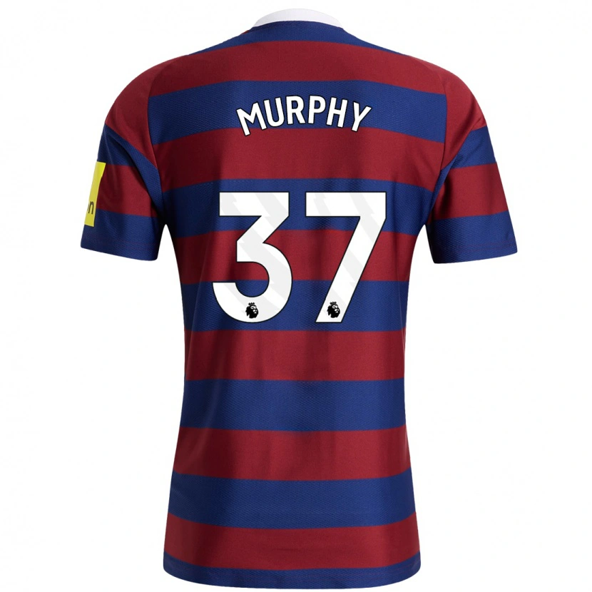 Danxen Män Alex Murphy #37 Vinröd Marinblå Bortatröja Matchtröjor 2024/25 Tröjor T-Tröja
