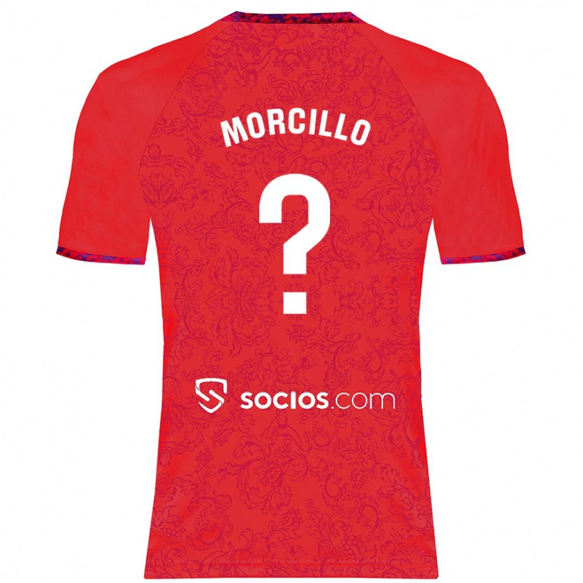 Danxen Män Raquel Morcillo #0 Röd Bortatröja Matchtröjor 2024/25 Tröjor T-Tröja