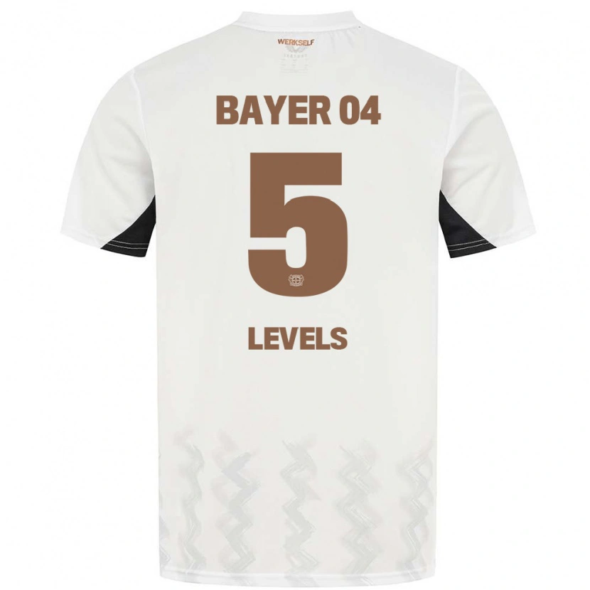 Danxen Män Janou Levels #5 Vit Svart Bortatröja Matchtröjor 2024/25 Tröjor T-Tröja