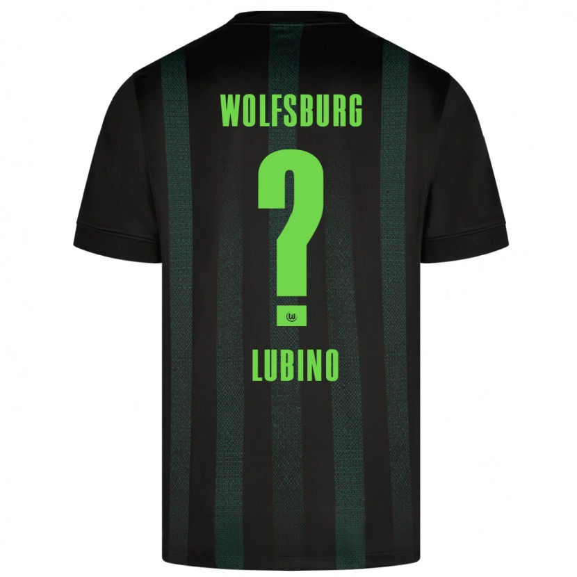 Danxen Män Francesco Lubino #0 Mörkgrön Bortatröja Matchtröjor 2024/25 Tröjor T-Tröja