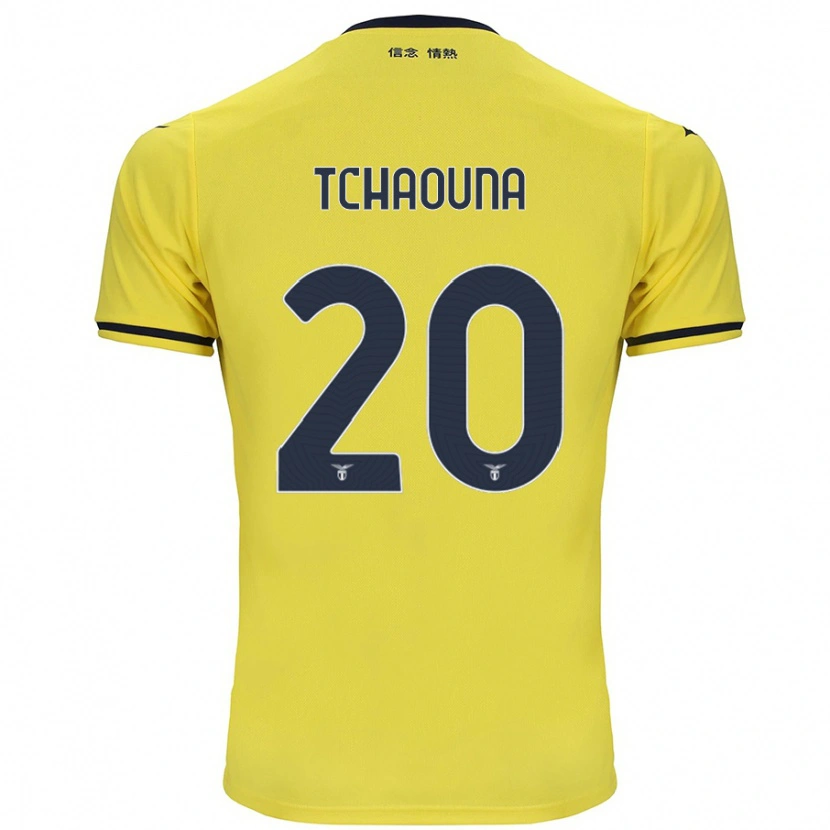 Danxen Män Loum Tchaouna #20 Gul Bortatröja Matchtröjor 2024/25 Tröjor T-Tröja