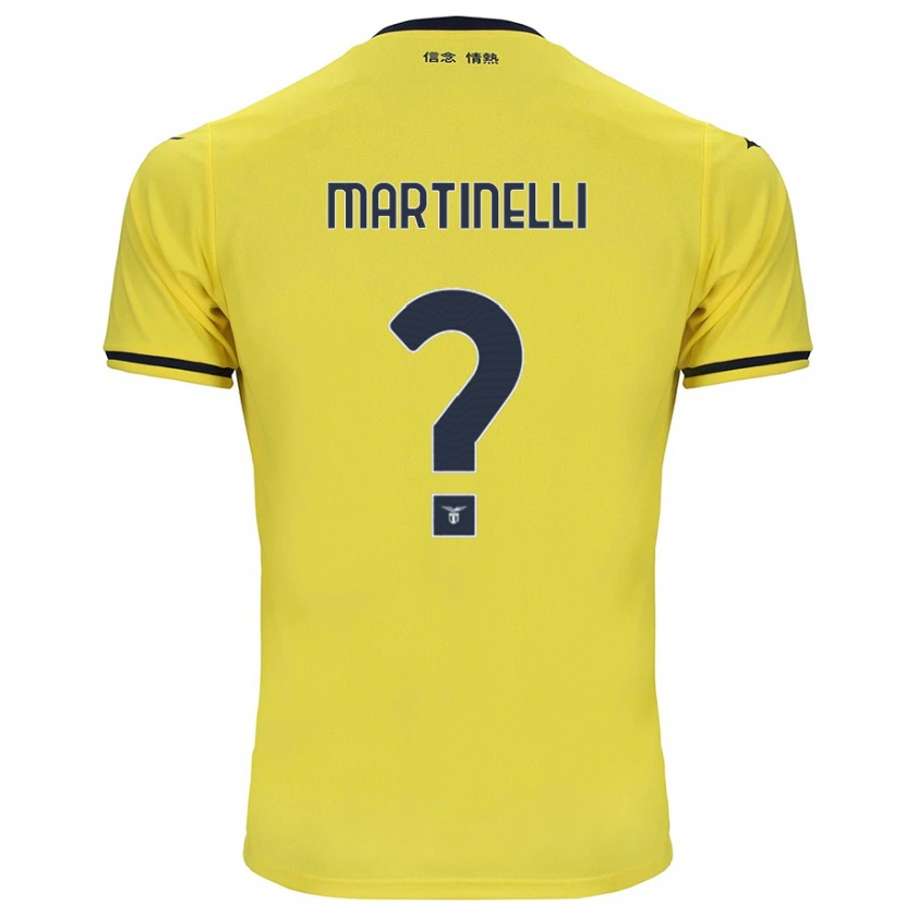 Danxen Män Leonardo Martinelli #0 Gul Bortatröja Matchtröjor 2024/25 Tröjor T-Tröja