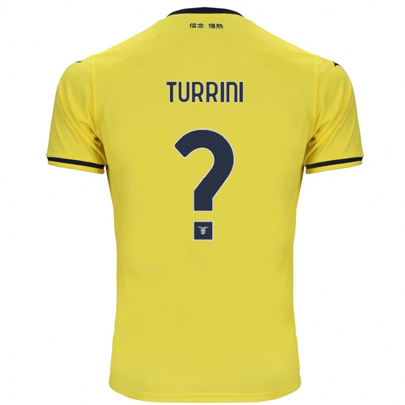 Danxen Män Giordano Turrini #0 Gul Bortatröja Matchtröjor 2024/25 Tröjor T-Tröja