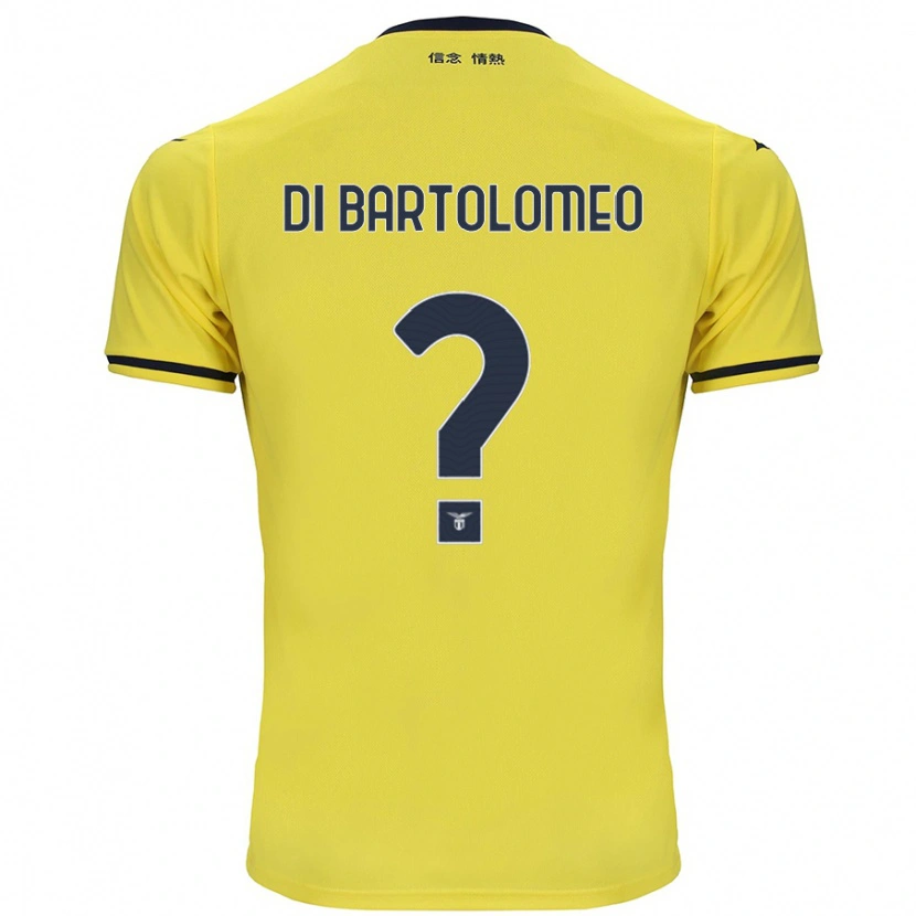Danxen Män Damiano Di Bartolomeo #0 Gul Bortatröja Matchtröjor 2024/25 Tröjor T-Tröja
