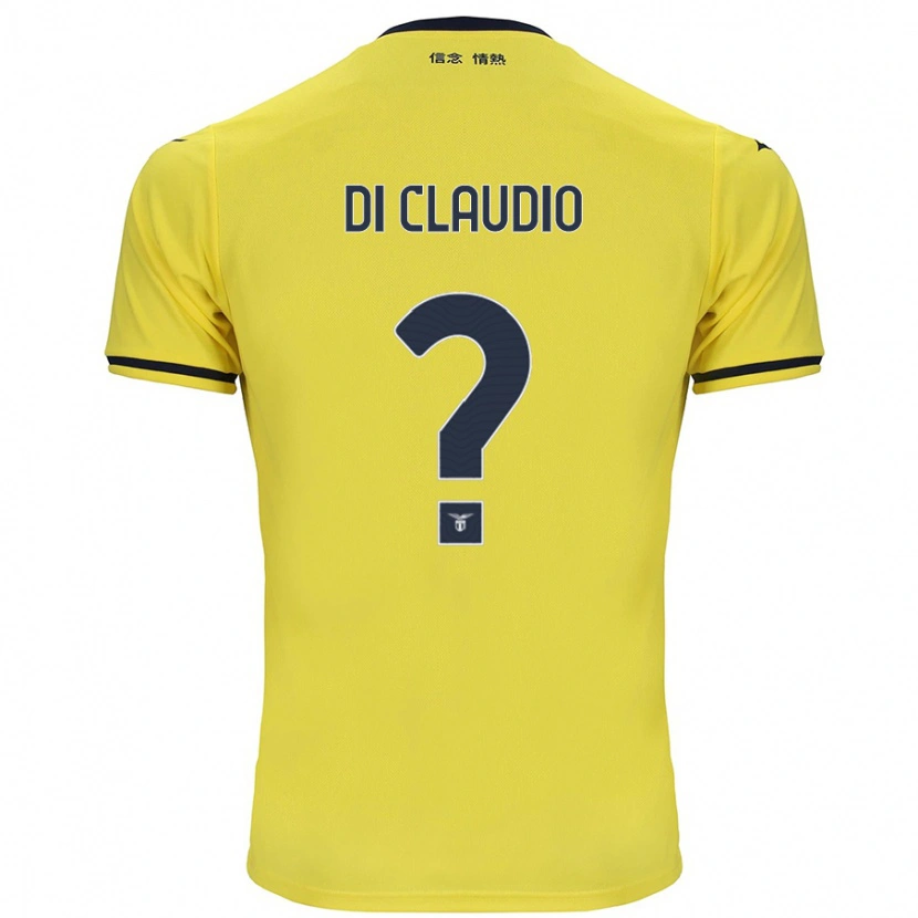 Danxen Män Federico Di Claudio #0 Gul Bortatröja Matchtröjor 2024/25 Tröjor T-Tröja