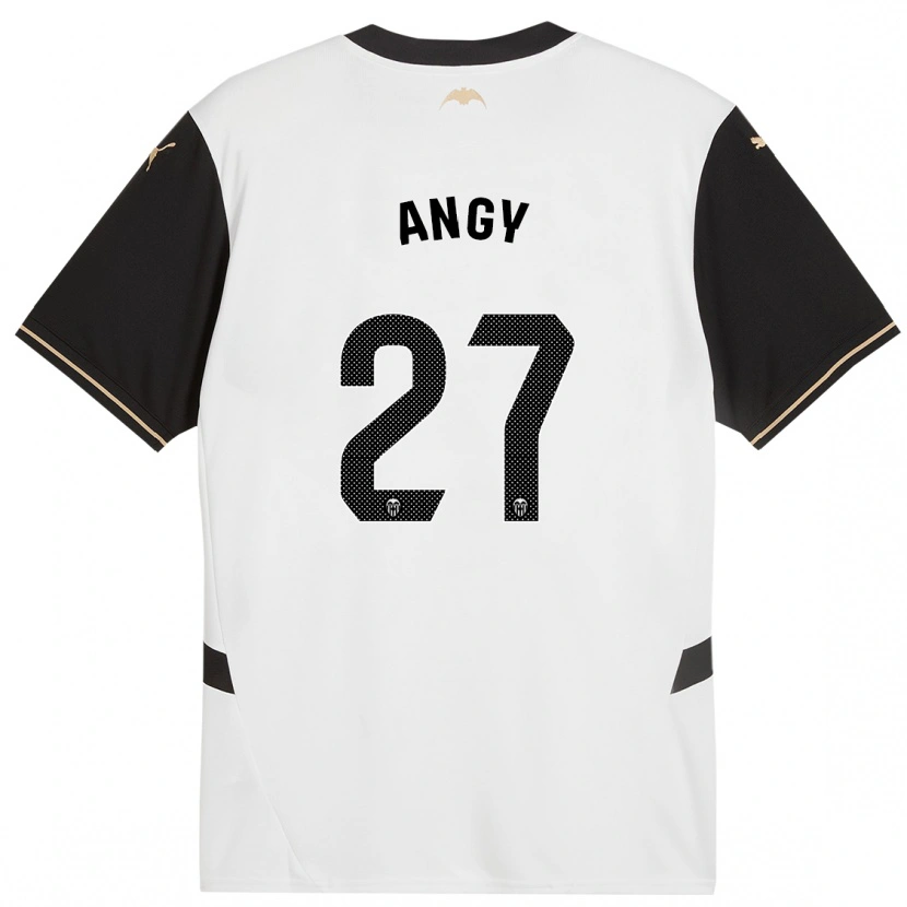 Danxen Kvinnor Angy #27 Vit Svart Hemmatröja Matchtröjor 2024/25 Tröjor T-Tröja