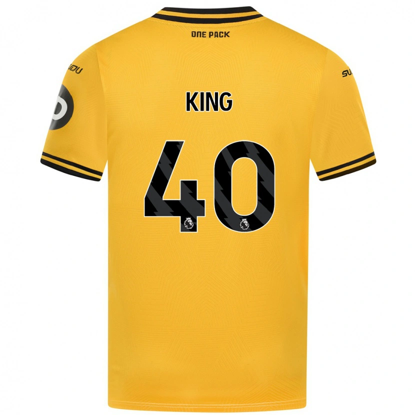 Danxen Kvinnor Tom King #40 Gul Hemmatröja Matchtröjor 2024/25 Tröjor T-Tröja