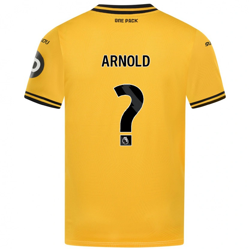 Danxen Kvinnor Alfie Arnold #0 Gul Hemmatröja Matchtröjor 2024/25 Tröjor T-Tröja