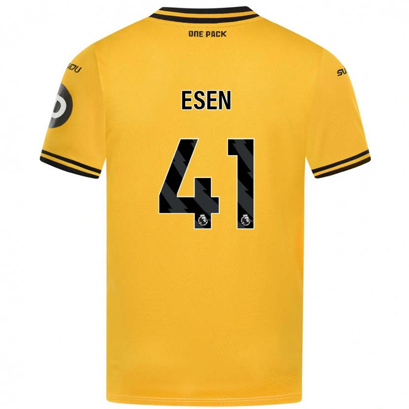 Danxen Kvinnor Josh Esen #41 Gul Hemmatröja Matchtröjor 2024/25 Tröjor T-Tröja